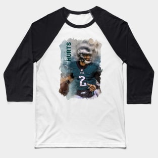 PHILADELPHIA EAGLES PLAYER-JALEN HURTS Baseball T-Shirt